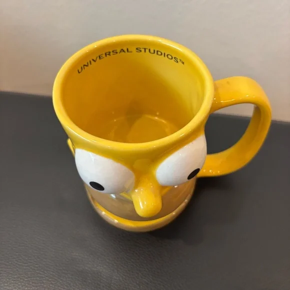 Homer Simpson Mug Universal Studios Yellow - Picture 2 of 6